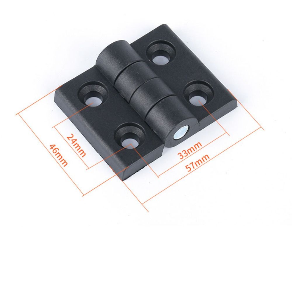 Furniture Hardware Black - Charnières de porte professionnelles en plastique