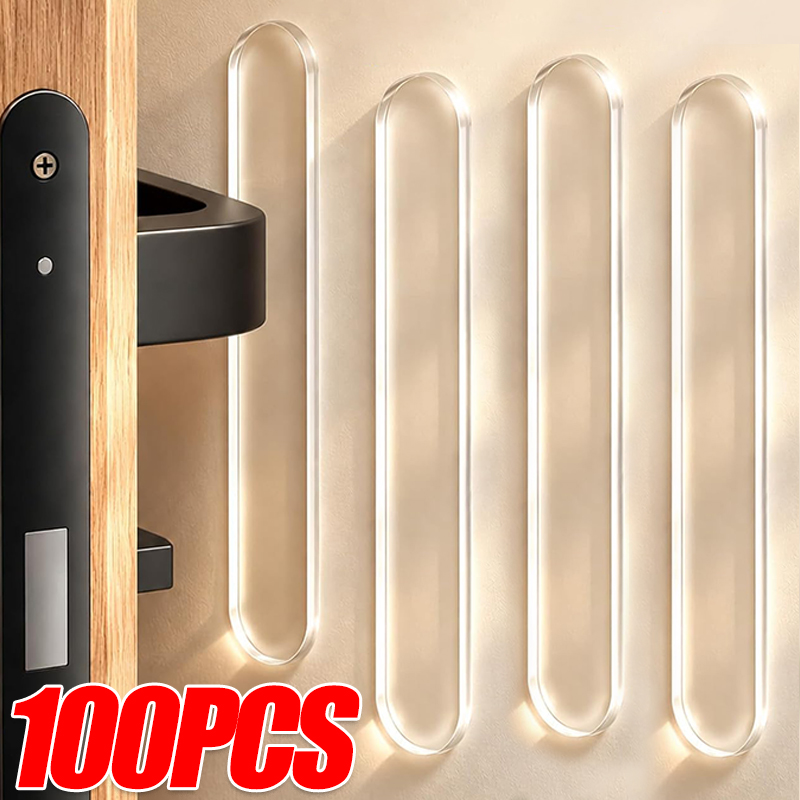 Furniture Hardware Latch - Bandes de protection en silicone auto-adhésives