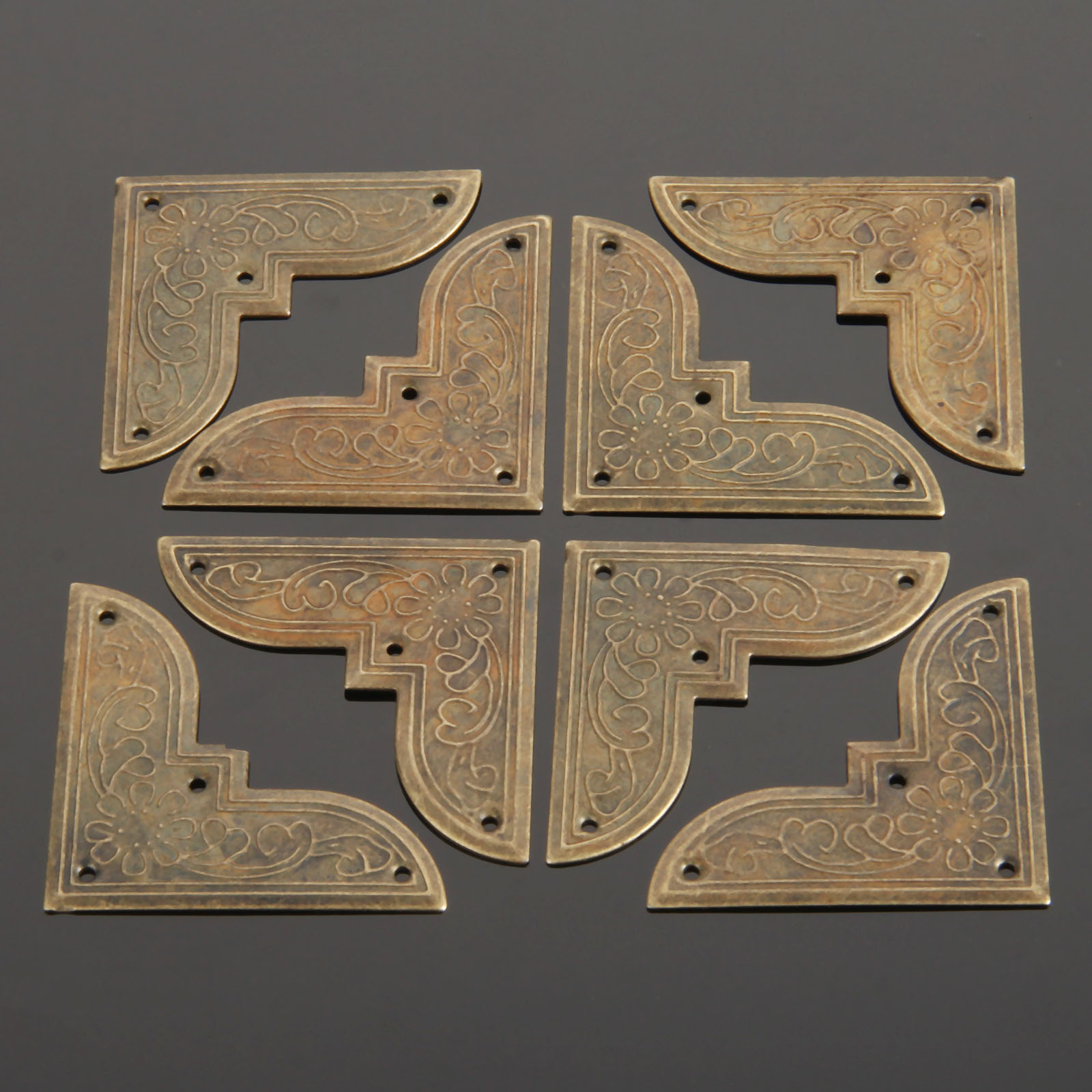 Corner Bracket Angle - 40 supports d'angle en fer avec