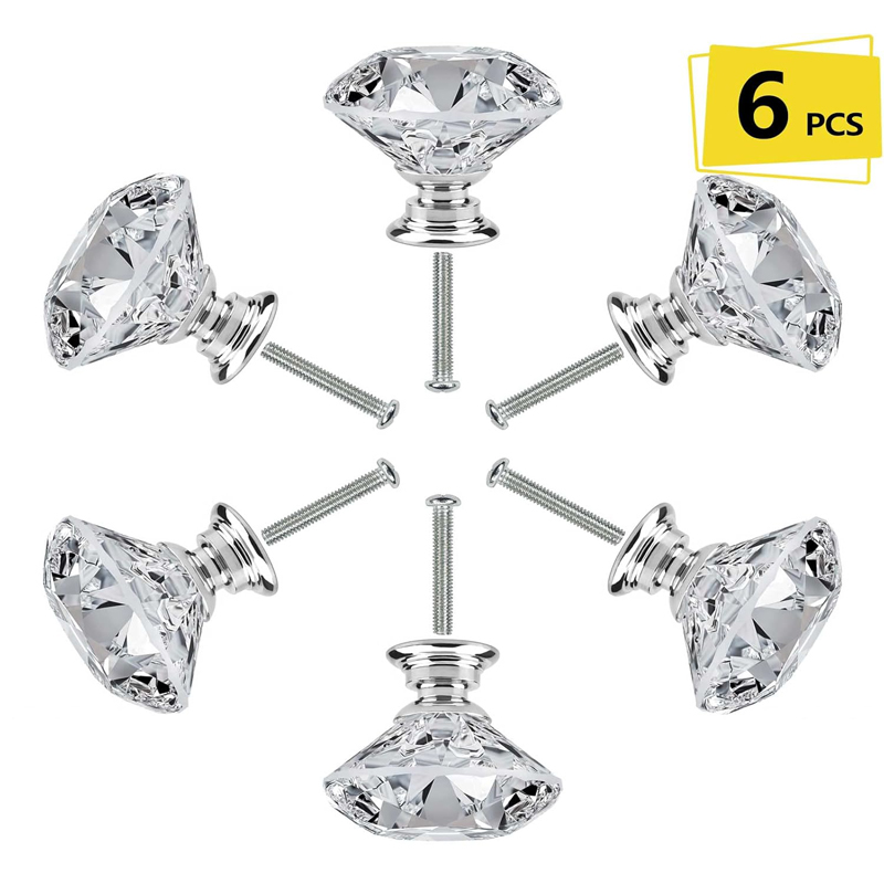 Furniture Hardware Latch - Lot de 6 boutons de meuble