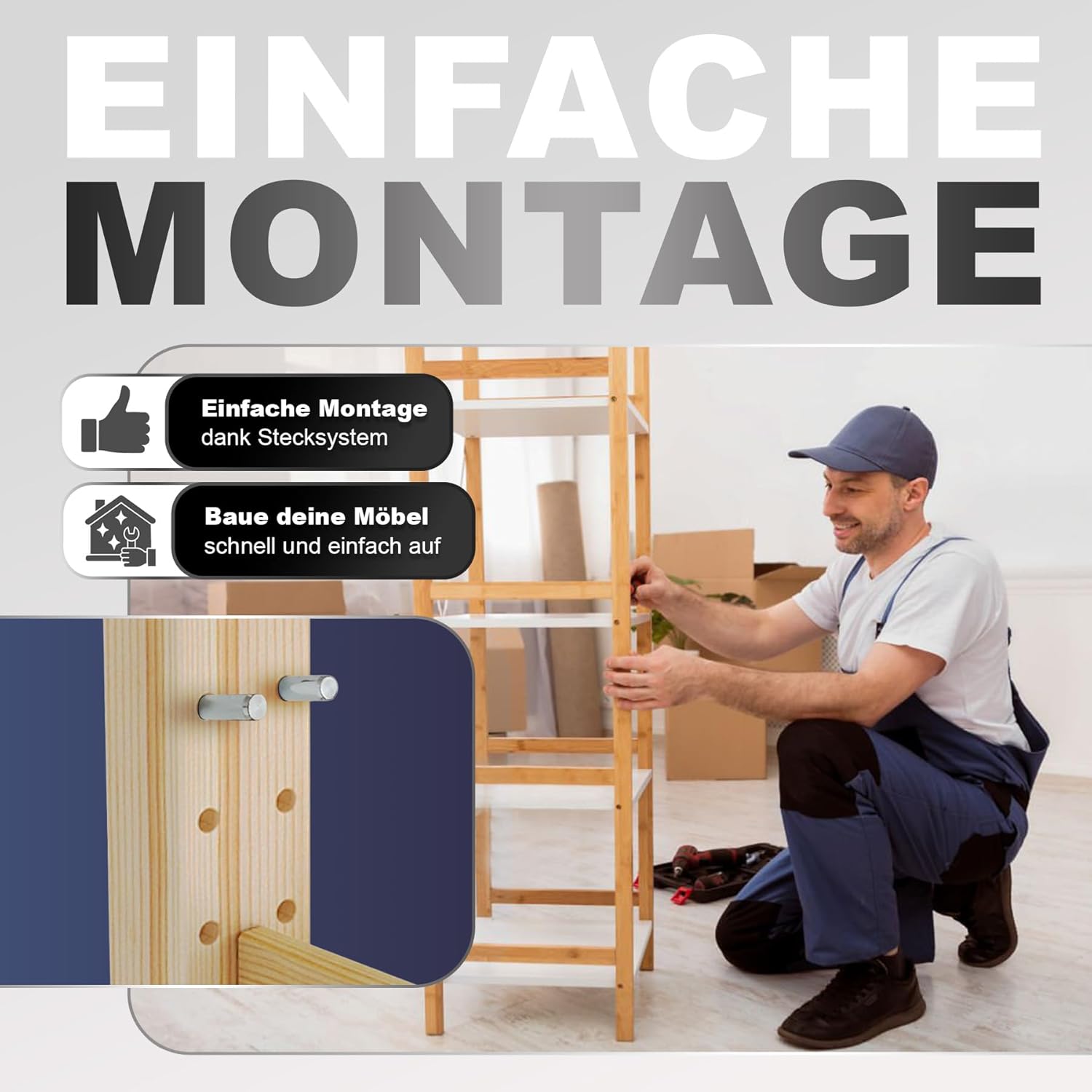 Furniture Hardware Ikea - Boulon de fixation de meubles, 32