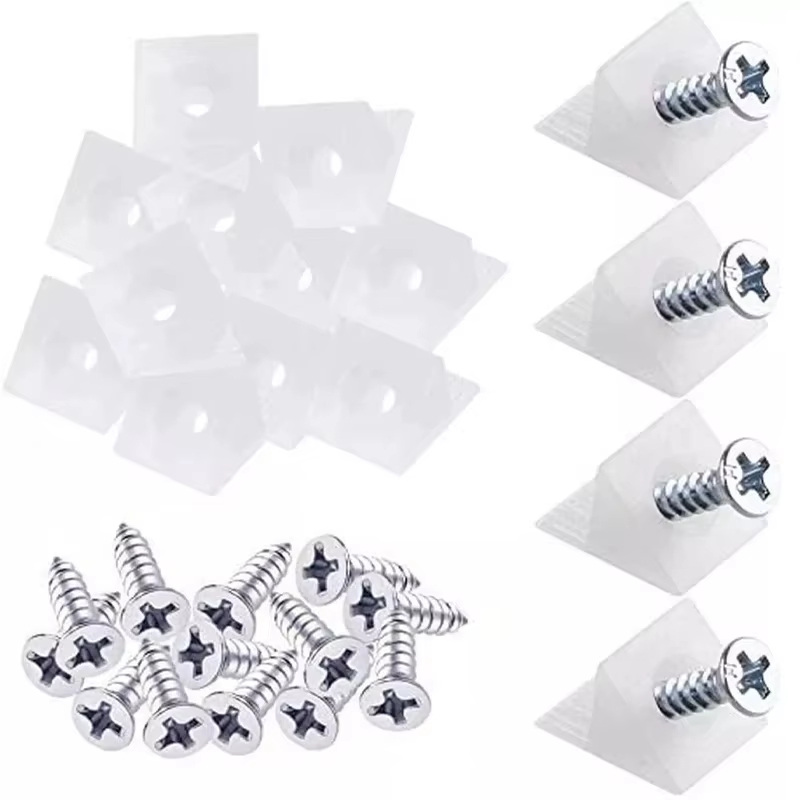 Corner Bracket Angle - Cales de tiroir avec vis pour