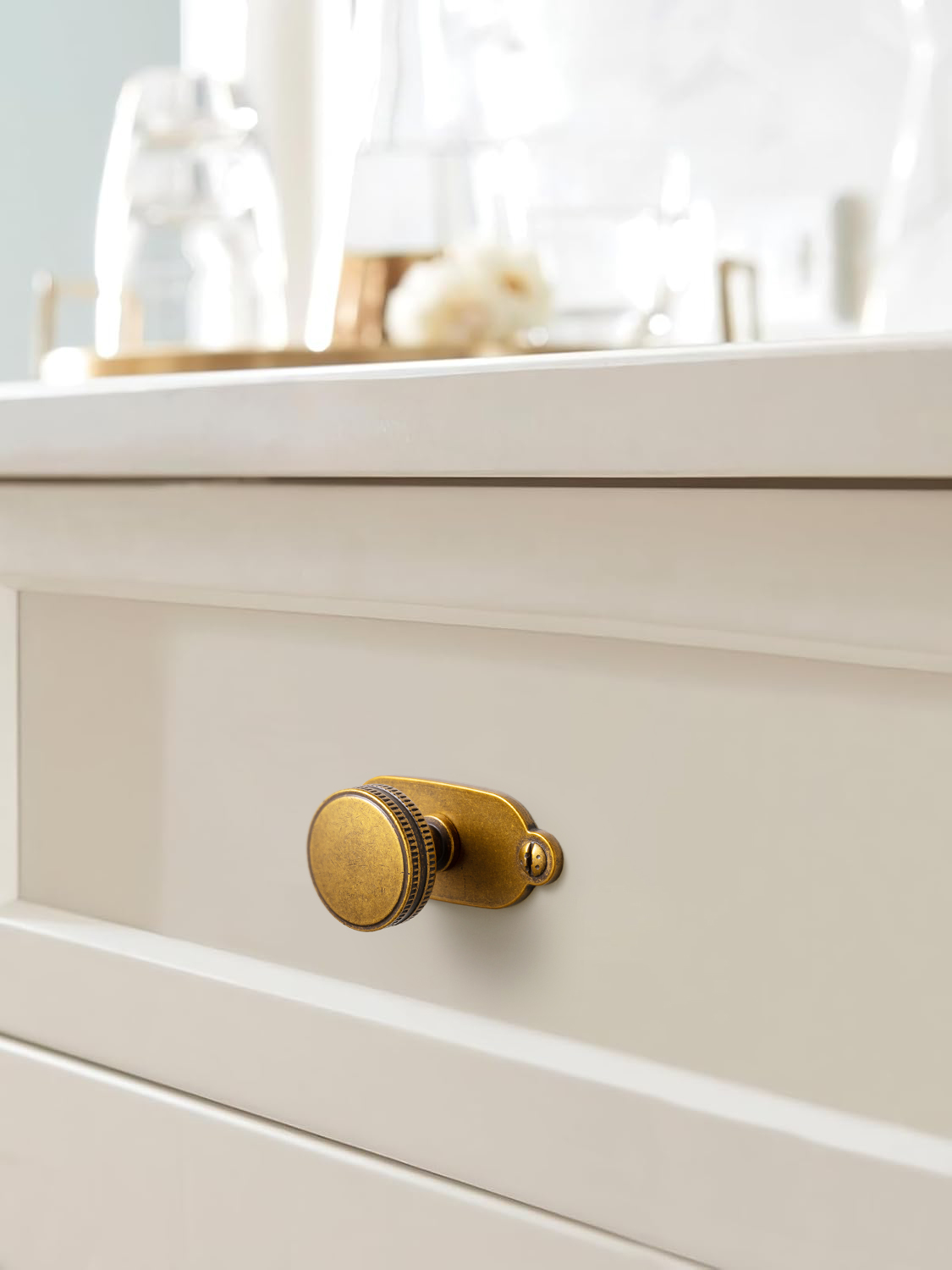 Poignées de meuble vintage en  - Furniture Hardware With Backplate avis et prix