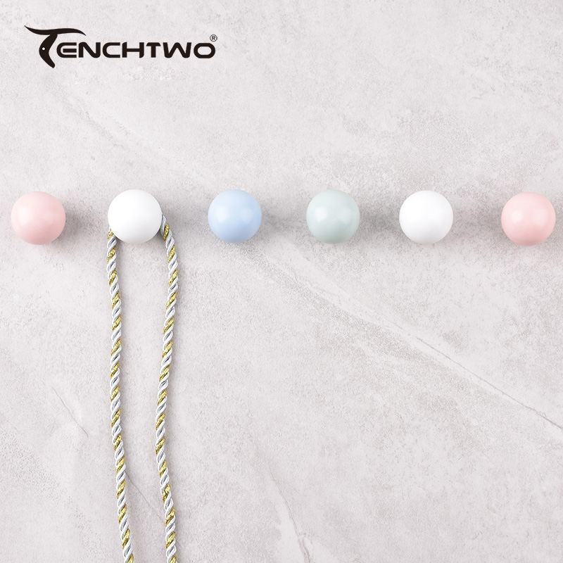 Crochet rond en céramique, cro - Furniture Hardware Latch avis et prix