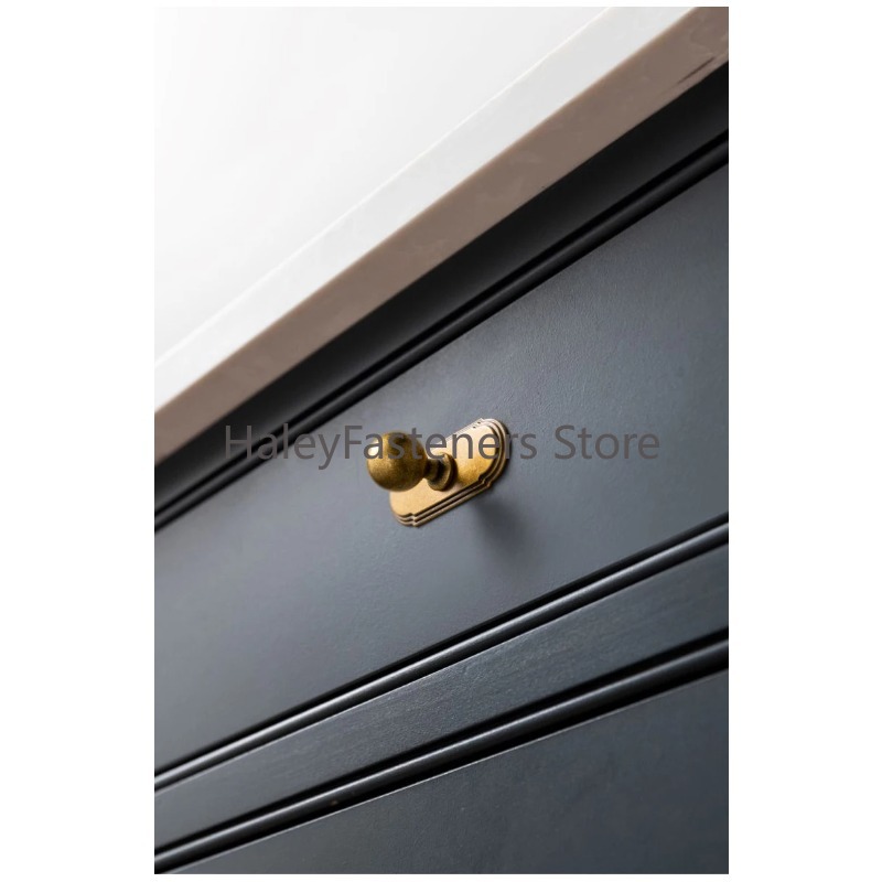 Boutons d'armoire en laiton An - Furniture Hardware With Backplate avis et prix