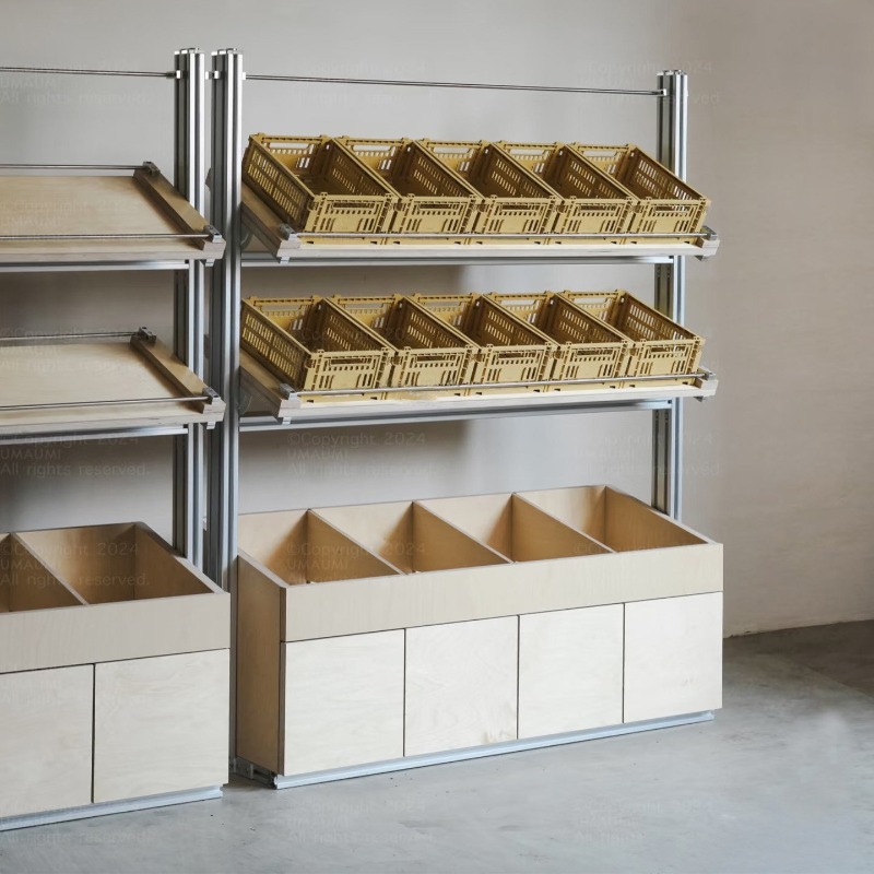 Présentoir de sol en aluminium - Furniture Hardware Shop avis et prix