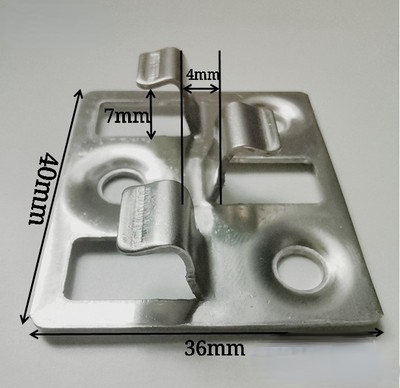 100 pièces de clips de fixatio - Corner Bracket Angle avis et prix