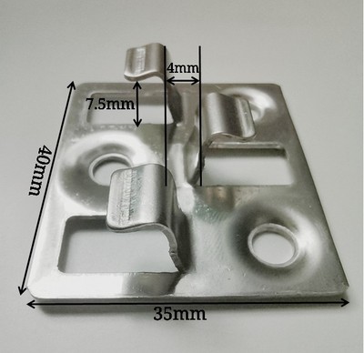 100 pièces de clips de fixatio - Corner Bracket Angle avis et prix