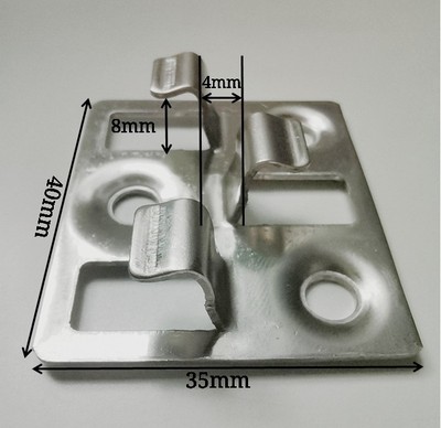 100 pièces de clips de fixatio - Corner Bracket Angle avis et prix