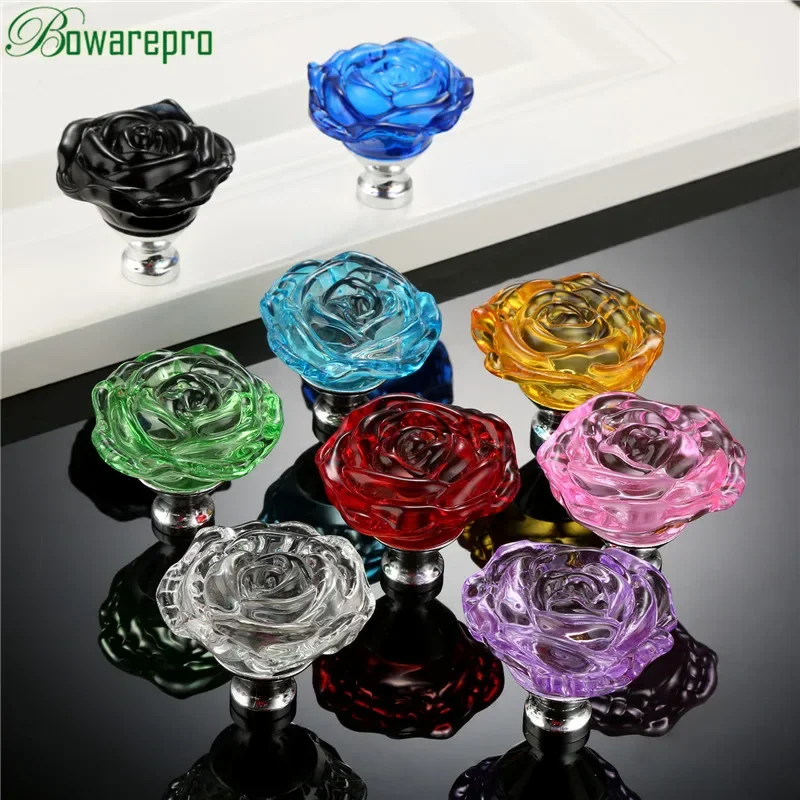 Bowarepro 50MM cristal Rose ve - Furniture Hardware Latch avis et prix