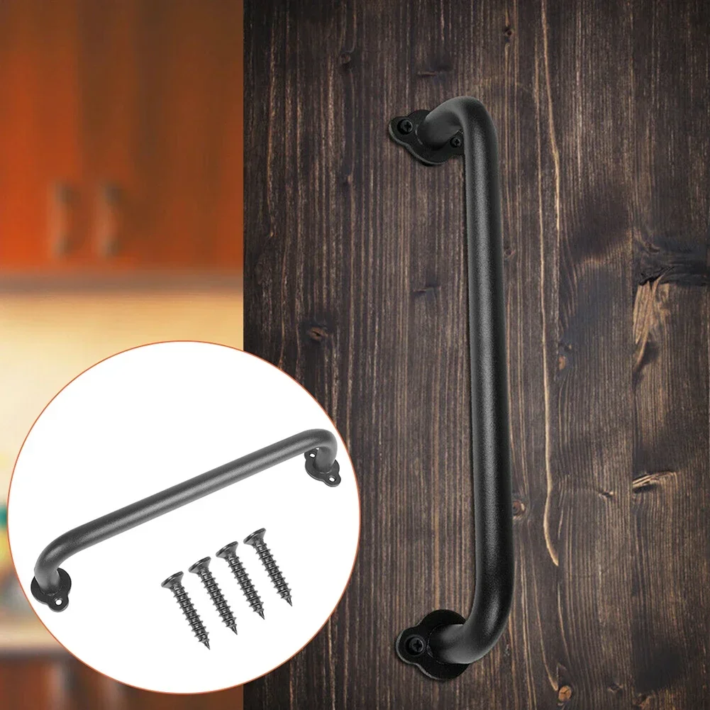 Poignée de porte de grange cou - Furniture Hardware Black avis et prix