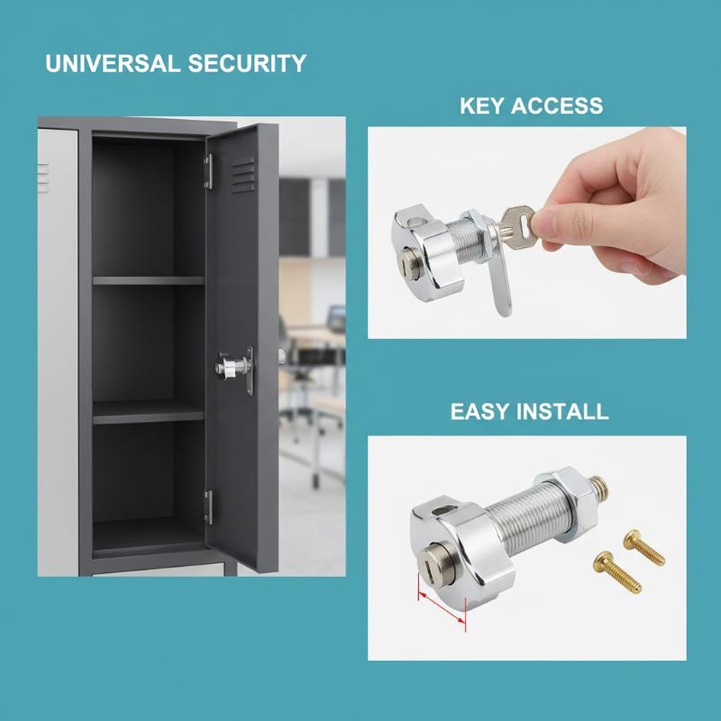 Serrure à came mécanique sans  - Furniture Hardware Latch avis et prix