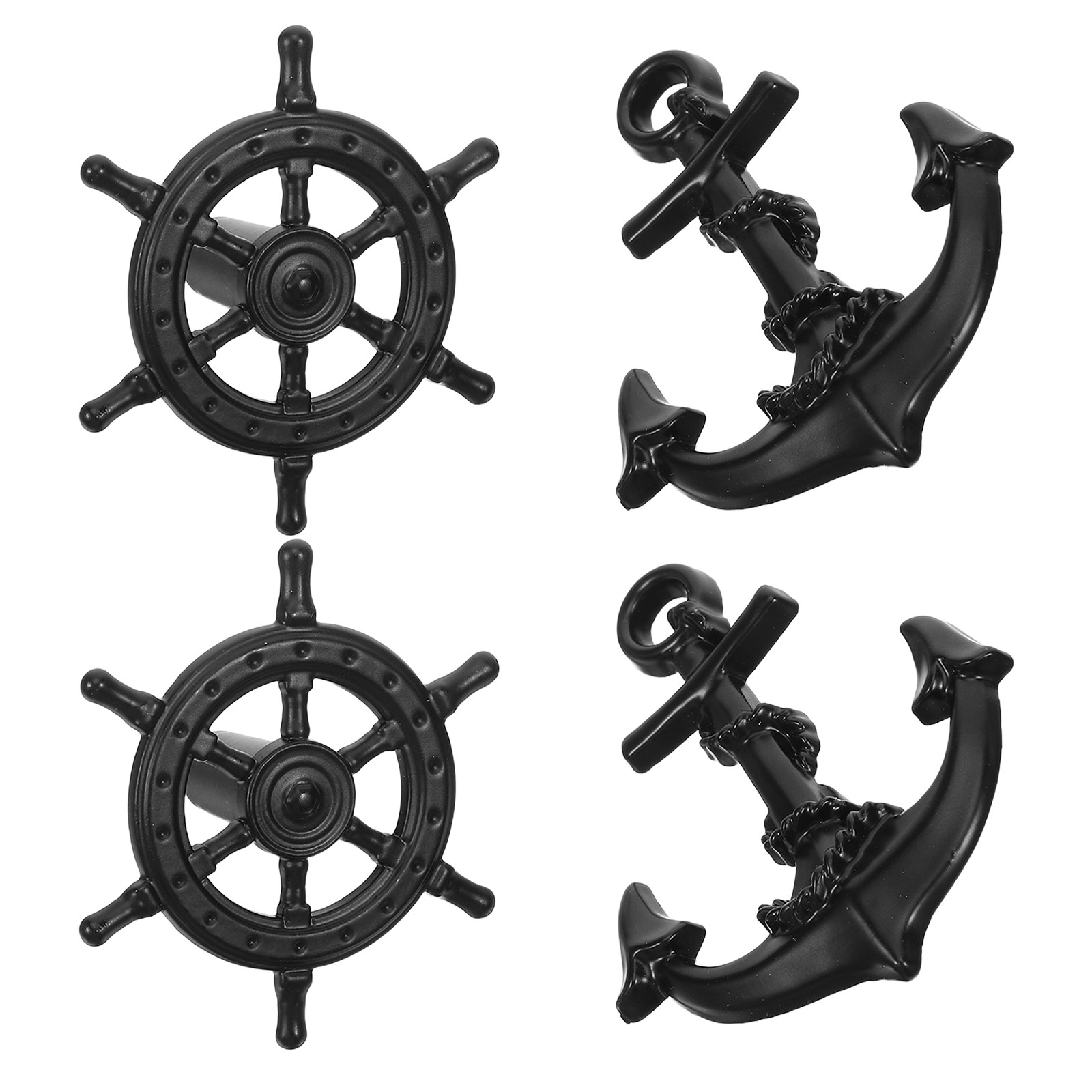 4 poignées de tiroir vintage n - Furniture Hardware Black avis et prix