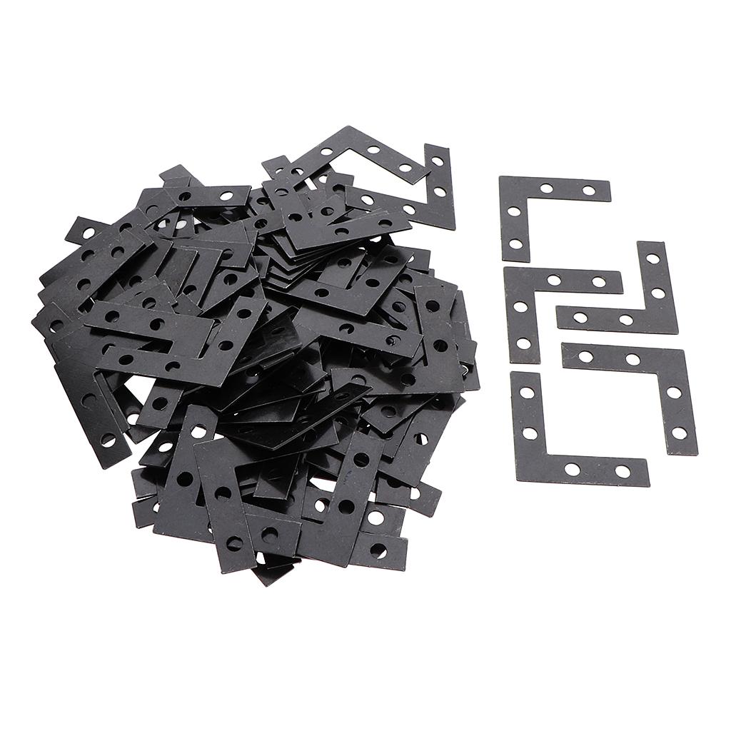 Connecteur d'angle plat noir p - Corner Bracket Angle avis et prix
