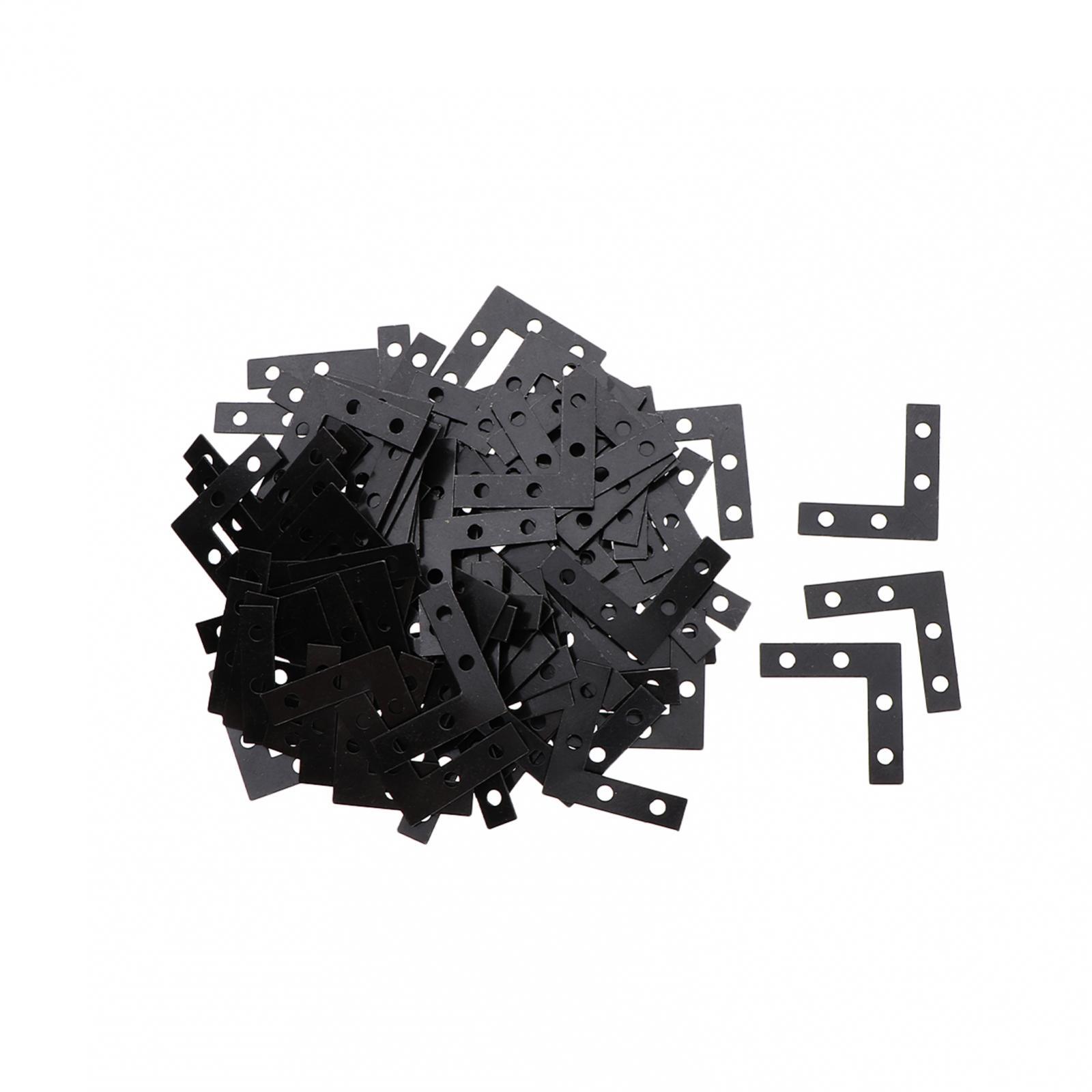 Connecteur d'angle plat noir p - Corner Bracket Angle avis et prix