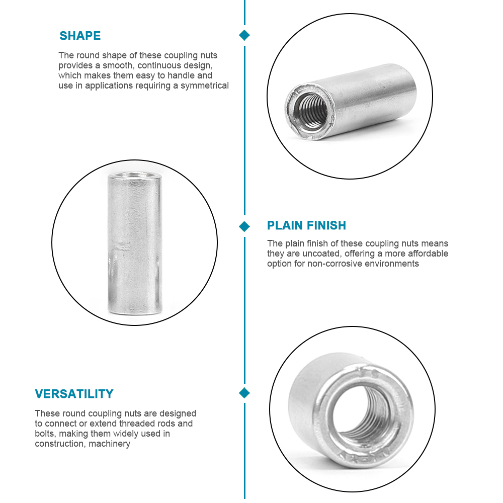 Écrous de couplage ronds en ac - Cam Lock Nut avis et prix