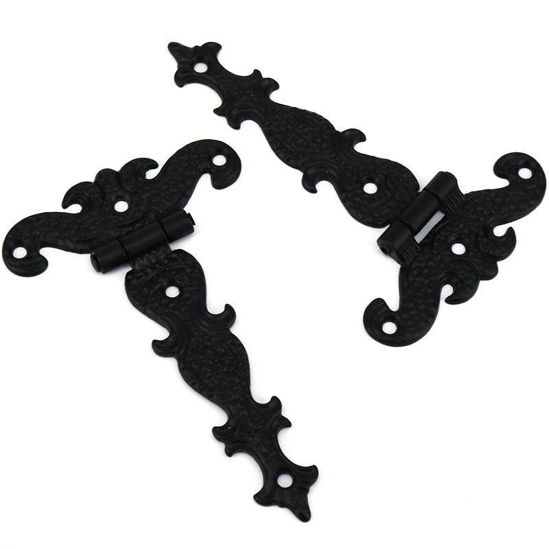 Lot de 2 charnières robustes n - Furniture Hardware Black avis et prix