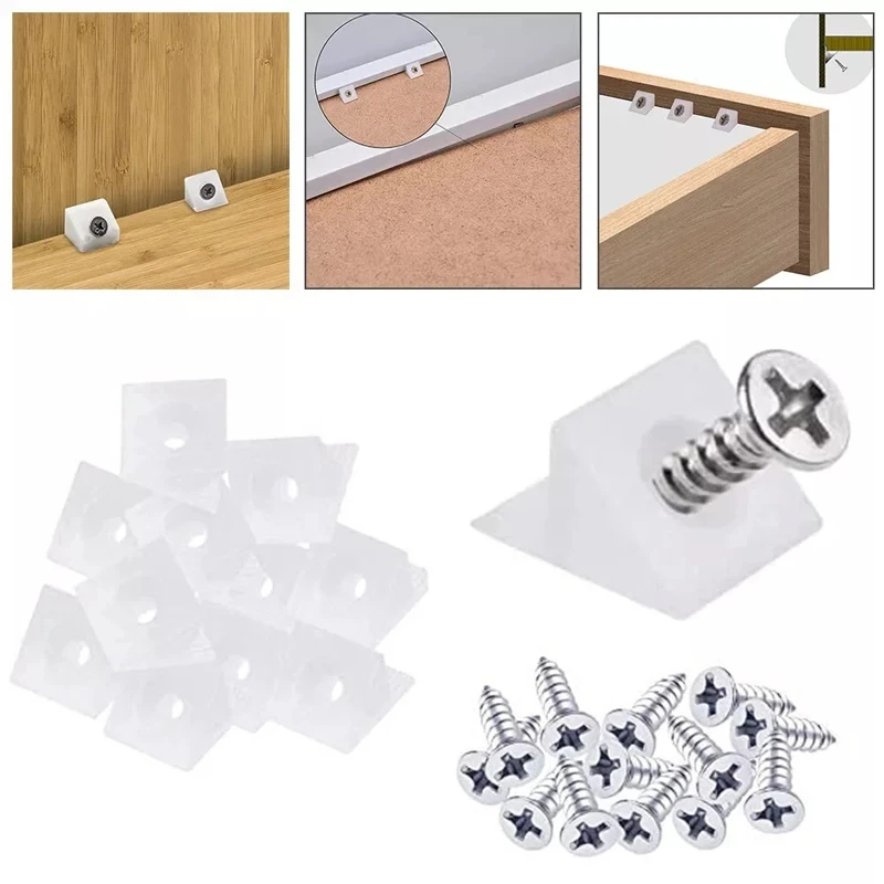 Cales de tiroir avec vis pour  - Corner Bracket Angle avis et prix